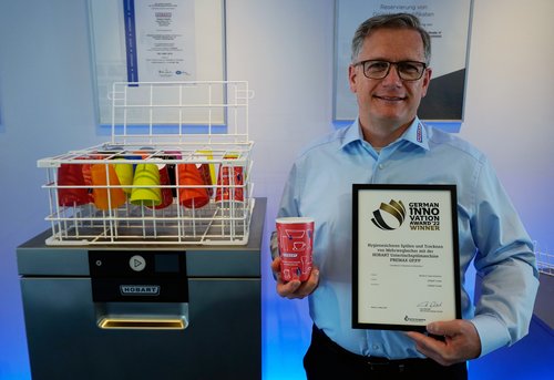 Hobart receives innovation award for dishwashing equipment
